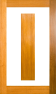 DGPFP Series Floating Panel Glazed Timber Entrance Door