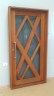 Custom Door Pre-Finished with Cutek Walnut